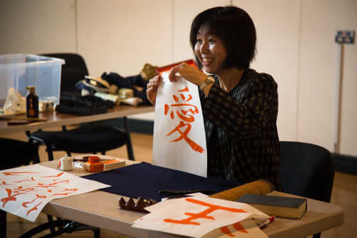 Calligraphy workshop